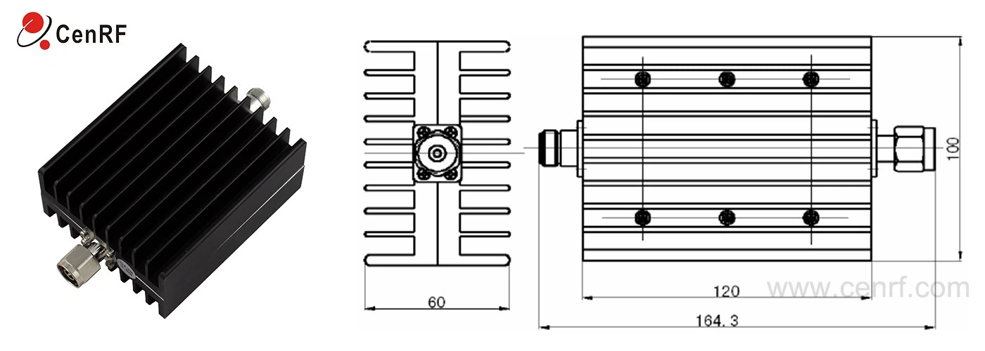 Attenuator Dimension Attenuator Dimension